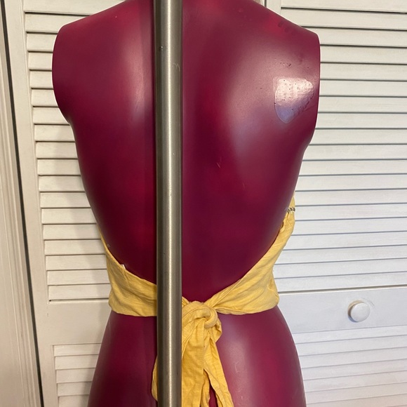 Free People GOA Embroidered Halter Tank NWT $98 - Picture 3 of 6